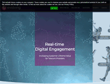 Tablet Screenshot of evolving.com